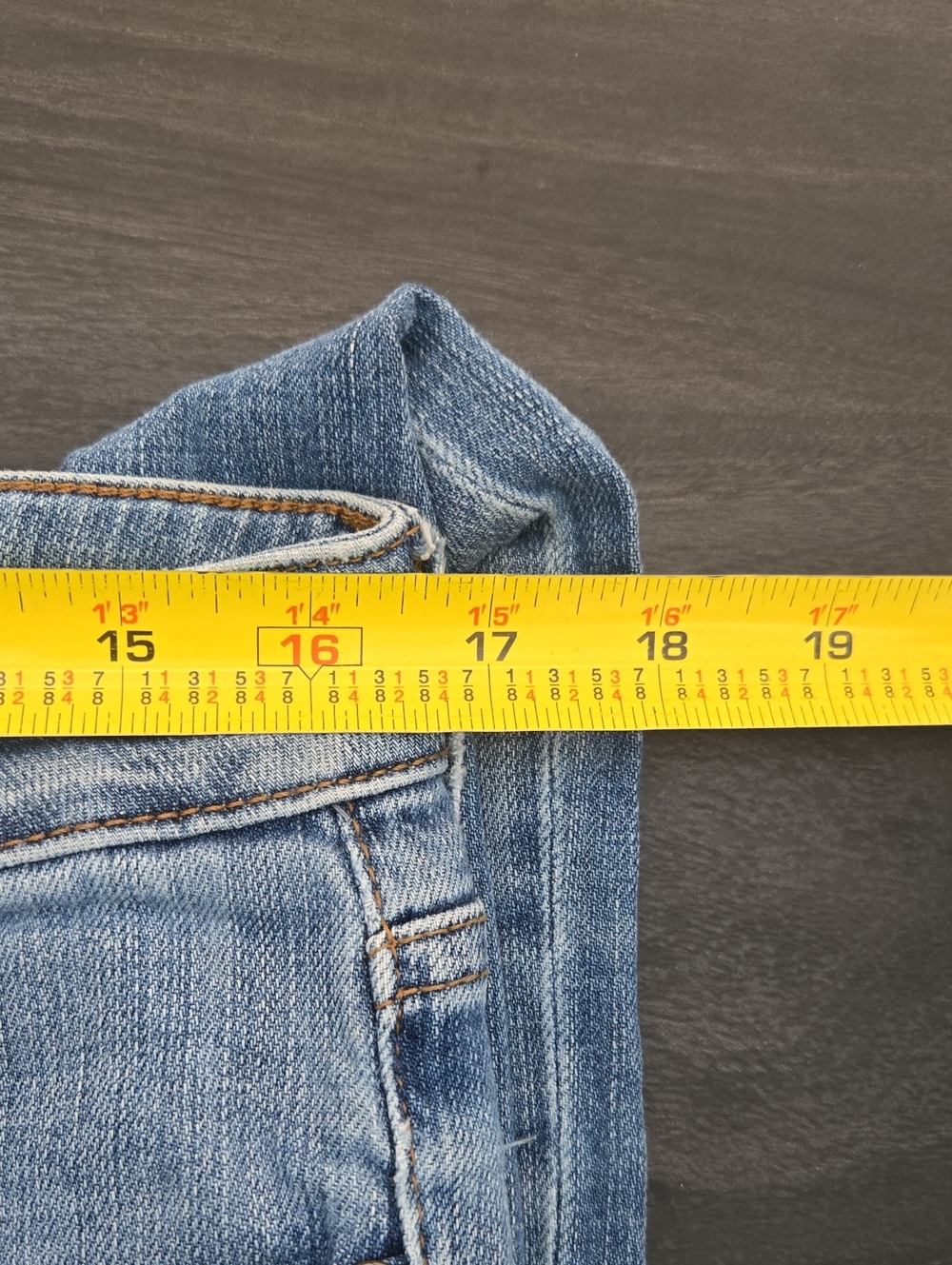 Orvis Classic Women's Light Blue Denim Jeans Sz 10 - Picture 7 of 9